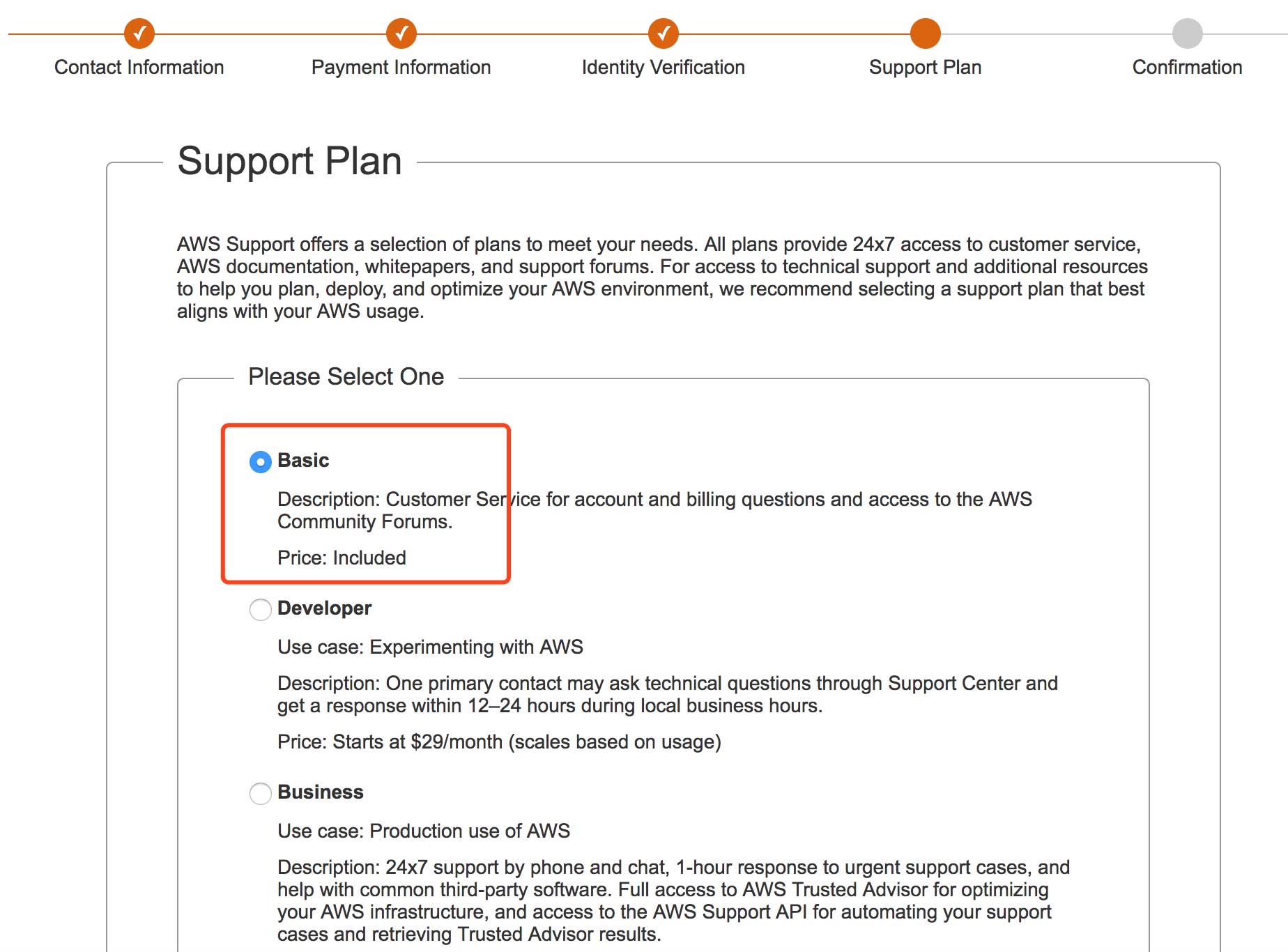 aws ec2 免费套餐注册及使用教程