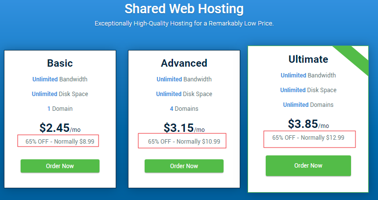 hostwinds黑五共享主机优惠促销