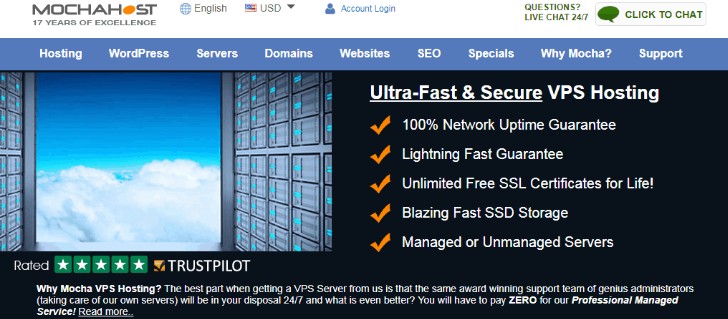 MochaHost美国虚拟主机商评测-第3张图片-国内外主机测评