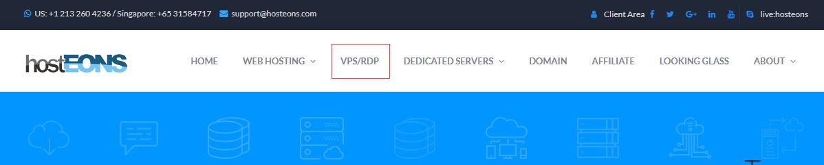 美国VPS hostEONS 购买教程