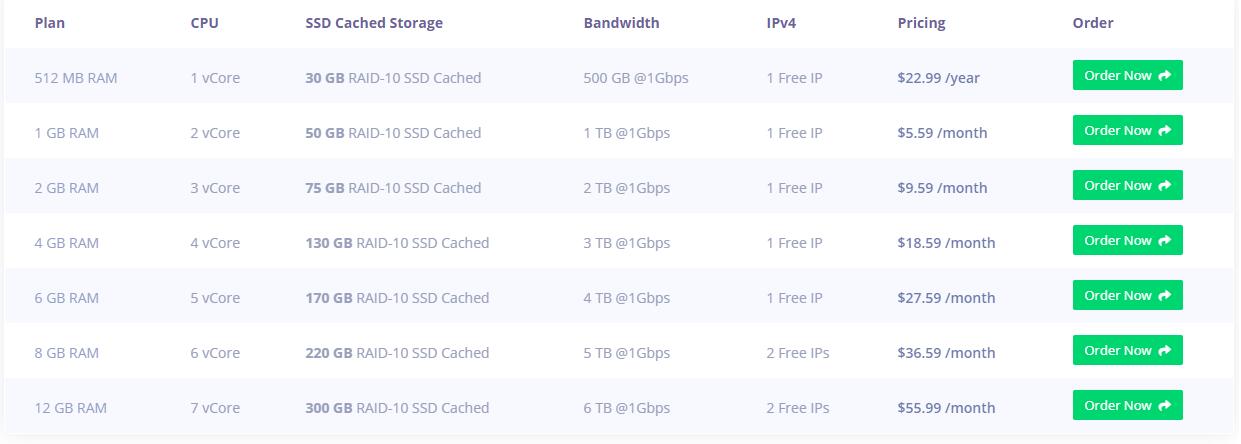 美国VPS racknerd 新手购买教程