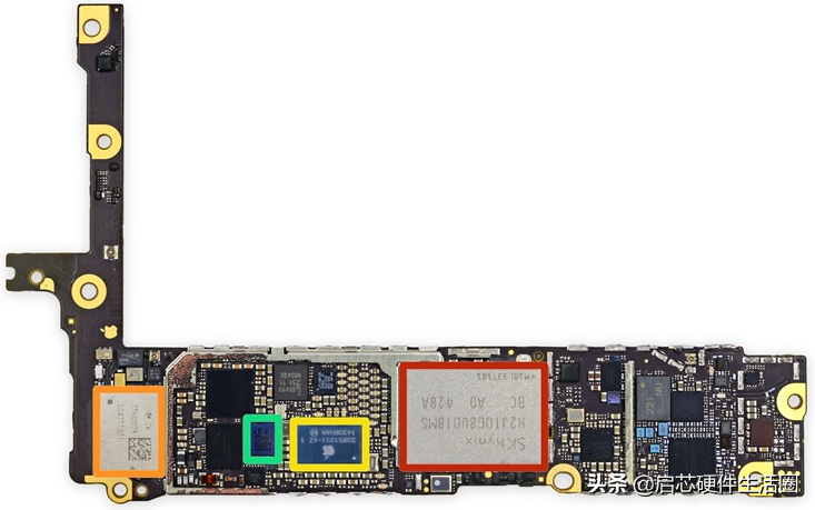 苹果6sp拆机图解超详细基带（分享拆机系统框体图）
