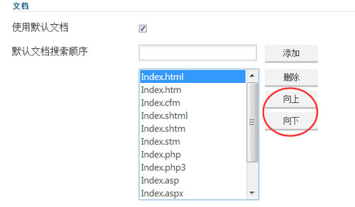 设置GoDaddy Plesk主机的默认首页优先级